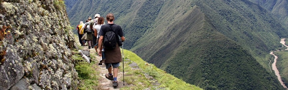 The Incas built a vast network of trails in the Andes